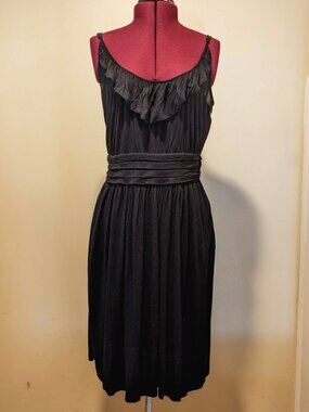 To the Max Black Knit Dress – Size Large